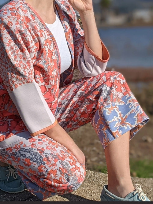 Floral Pants Suit