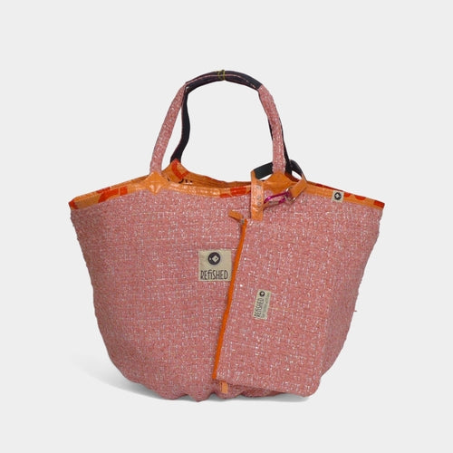 SOULMATE TWEED | Limitierte Edition Tasche in peach
